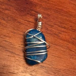 Handcrafted Apatite Pendant